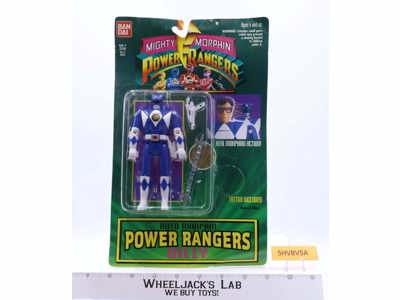 Auto Morphin Billy Blue Ranger Mighty Morphin Power Rangers 1994 Bandai NEW MOSC