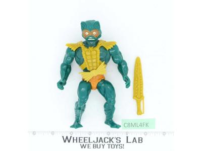 Mer-Man 100% Complete He-Man Masters of the Universe MOTU Mattel 1982 Vintage