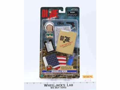 Invasion of Inchon Top Secret Orders GI Joe 12" Hasbro 1999 NEW Accessory Set