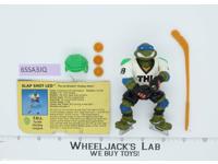 Slap Shot Leo 100% Complete Teenage Mutant Ninja Turtles TMNT 1991 Playmates