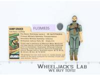 Clutch V1 Straight Arm 100% Complete G.I. Joe 1982 Hasbro Vintage Action Figure