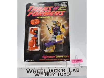 Mixmaster Orange Decepticon G2 Transformers 1992 Hasbro Figure NEW MOSC SEALED