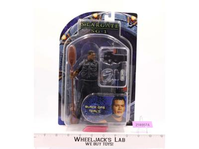 Black Ops Teal'c Stargate SG-1 Series 2 MOSC Diamond Select Toys Action Figure