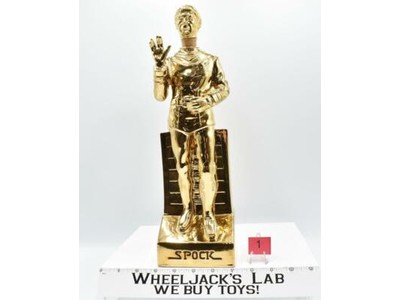 Mr. Spock Gold Decanter #1 Star Trek 1979 Grenadier Original NEAR MINT