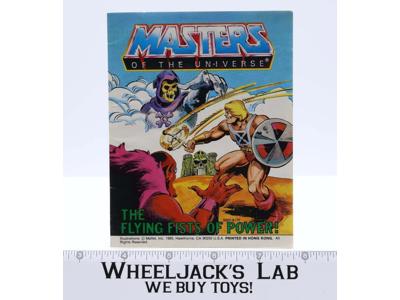 The Flying Fists of Power! Mini Comic Book MOTU Masters of the Universe 1985