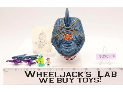 Man Eater Shark 100% Complete Mighty Max 1993 Bluebird Toys Vintage Set