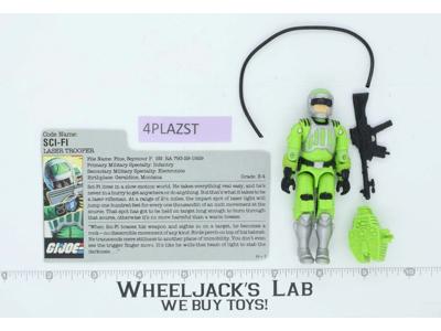 Sci-Fi V1 100% Complete G.I. Joe 1986 Hasbro Vintage Action Figure