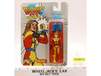 Helen Bionic Six 1986 LJN Vintage Action Figure NEW MOSC Sealed