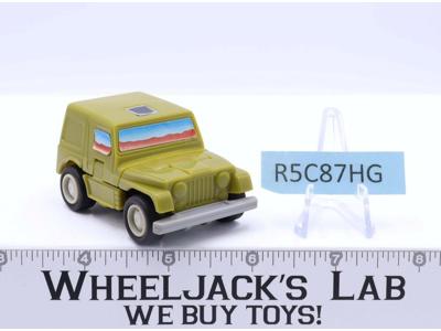 Rollbar 100% Complete WORKS 1987 Vintage G1 Transformers Jeep CJ-7 Action Figure