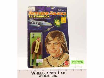 Lieutenant Starbuck Battlestar Galactica 1978 MOSC UNPUNCHED Vintage Figure