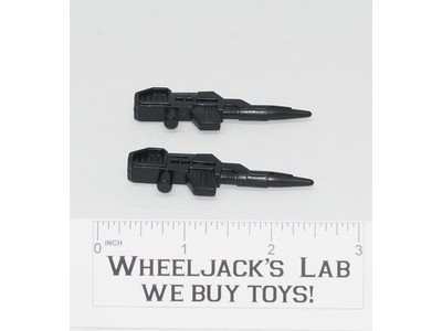 Predaking Tantrum Guns Lasers Pair 1986 Vintage G1 Transformers Action Figure