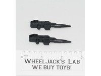 Predaking Tantrum Guns Lasers Pair 1986 Vintage G1 Transformers Action Figure