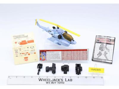 Whirl 100% Complete UNUSED STICKERS 1985 Vintage G1 Transformers Action Figure