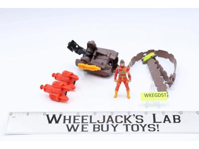 Cable Cannon W/ Pete Crane Sky Commanders 1987 Kenner Vintage Action Figure