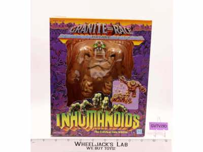 Granite the Race 100% Complete W/Box Inhumanoids 1986 Hasbro Action Figure