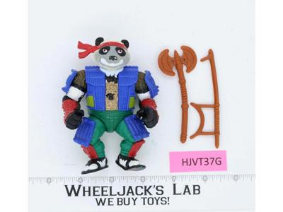 Panda Khan Teenage Mutant Ninja Turtle TMNT 1990 Playmates Vintage Figure