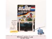 Helicopter Motorized Action Pack W/Card WORKS GI Joe 1988 Hasbro Action Figure