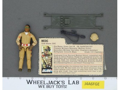 Doc V1 100% Complete G.I. Joe 1983 Hasbro Vintage Action Figure