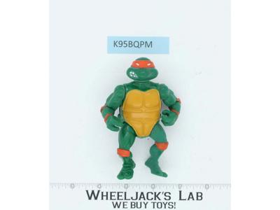 Michaelangelo HARD HEAD Teenage Mutant Ninja Turtles TMNT 1988 Playmates Vintage