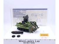 Bomb Disposal 100% Complete GI Joe 1985 Hasbro Action Figure Vehicle
