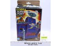 Cobra Surveillance Port W/Box GI Joe 1986 Hasbro Vintage Action Figure Vehicle