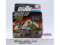 Machine Gun Defense Unit 100% Complete W/Box GI Joe 1984 Hasbro Action Figure