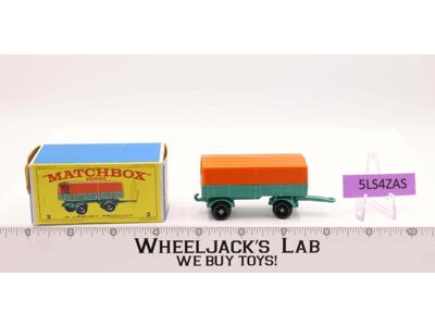 Mercedes Trailer 2 Lesney Matchbox Series 1960's Made In England