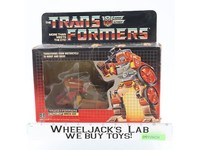 Wreck-Gar 100% Complete W/BOX & INSERT MIB 1986 Vintage G1 Transformers Figure