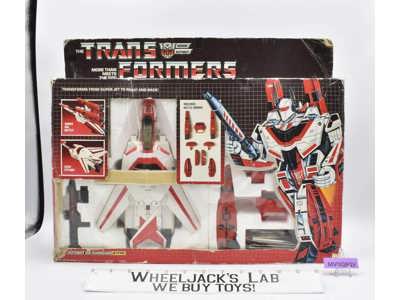 Jetfire 100% Complete W/Box 1985 Hasbro Vintage G1 Transformers Action Figure