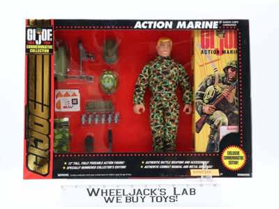 GI Joe Commemorative Collection Action Marine MIB 1994 Hasbro Action Figure