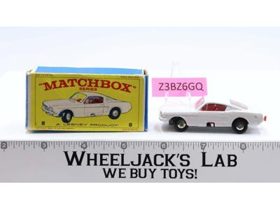 Ford Mustang 8 Lesney Matchbox Series 1960's Made In England