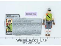 Cross Country V1 100% Complete G.I. Joe 1986 Hasbro Vintage Action Figure