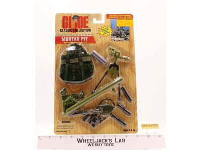 Mortar Pit Mission Gear Classic Collection For 12" Figure MOSC Kenner 1996