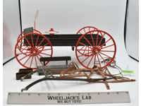 Buckboard Covered Wagon Best of the West Johnny West Marx Action Figure Vehicle