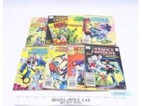 Lot of 8 The Transformers Comic Magazine 1-6,8,9 Marvel Comics 1980's Vintage