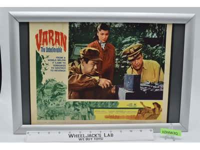 Varan the Unbelievable 1962 Sci-fi/Horror Movie Lobby Card Poster 11x14