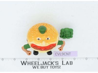 Burgerdier General Hamburger Food Fighters 1988 Mattel Vintage Action Figure