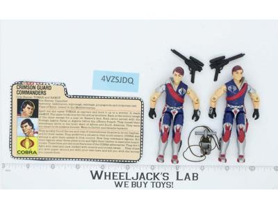 Tomax & Xamot V1 100% Complete G.I. Joe 1985 Hasbro Vintage Action Figure