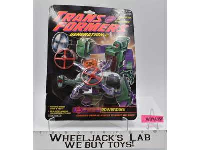 Powerdive Rotor Force Decepticon G2 Transformers 1993 Hasbro Figure MOSC SEALED
