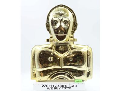 C-3PO Gold Action Figure Storage Case Star Wars 1983 Kenner