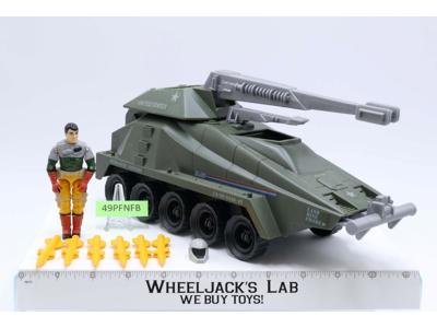 Persuader W/ Back-Stop 100% Complete GI Joe 1987 Hasbro Action Figure Vehicle