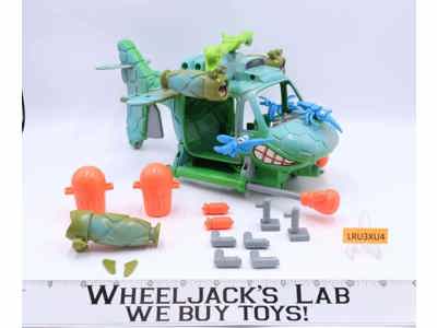 Turtle Copter Turtlecopter 100% Complete TMNT 1990 Vintage Playmates Vehicle