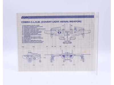 Cobra C.L.A.W. Covert Light 1983 ORIGINAL Instructions/Blueprints G.I. Joe
