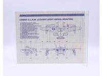 Cobra C.L.A.W. Covert Light 1983 ORIGINAL Instructions/Blueprints G.I. Joe