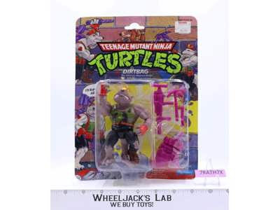 Dirtbag Teenage Mutant Ninja Turtles TMNT 1991 Playmates NEW MOSC SEALED