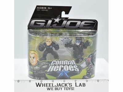 Duke vs Para-Viper G.I. Joe Combat Heroes Rise of Cobra 2009 MOSC SEALED