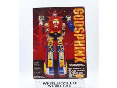 Daltanias Godsphinx 100% Complete Godaikin 1980's Bandai Action Figure Robot