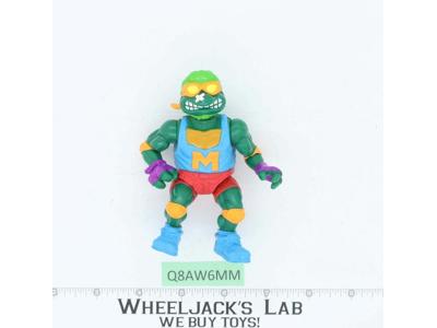 Skateboardin' Mike Teenage Mutant Ninja Turtles 1991 Playmates Action Figure