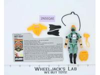Wet-Suit V1 100% Complete G.I. Joe 1986 Hasbro Vintage Action Figure