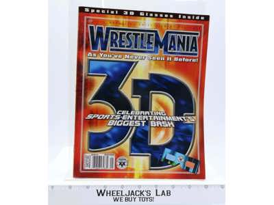 WWF WWE Wrestlemania Special 3D Magazine w/ Glasses 2004